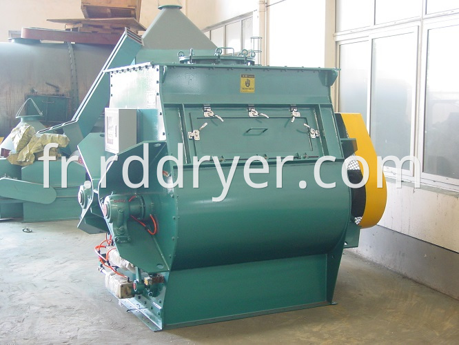 Double Shaft Paddle Stainless Steel Mixer with Super Mixing Speed